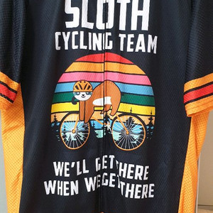 SLOTH 아주얇은 반팔자전거져지(기능성스판) 105호