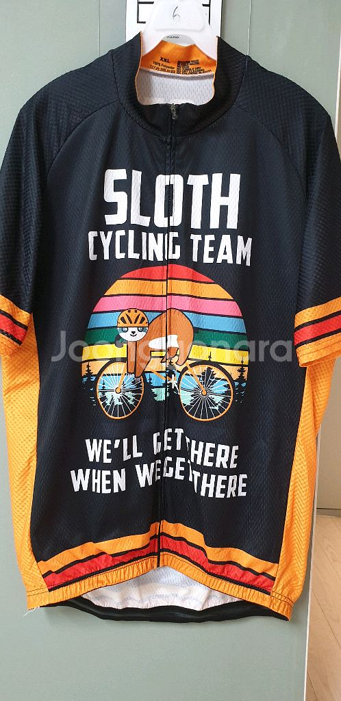 SLOTH 아주얇은 반팔자전거져지(기능성스판) 105호--0