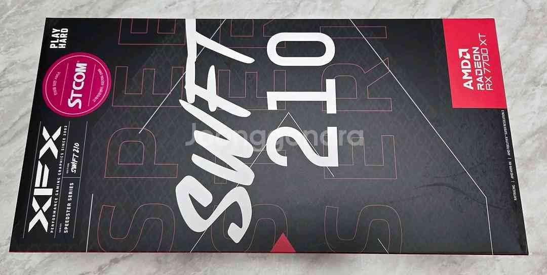 XFX 7700XT 12g 글카 팝니다(28년 3월까지--0