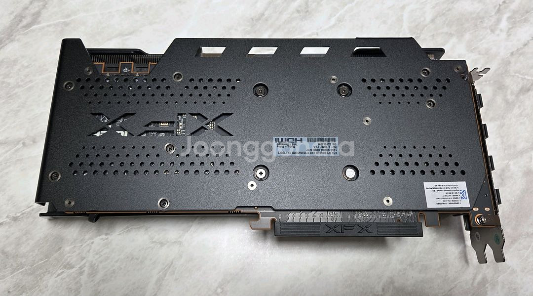XFX 7700XT 12g 글카 팝니다(28년 3월까지--3