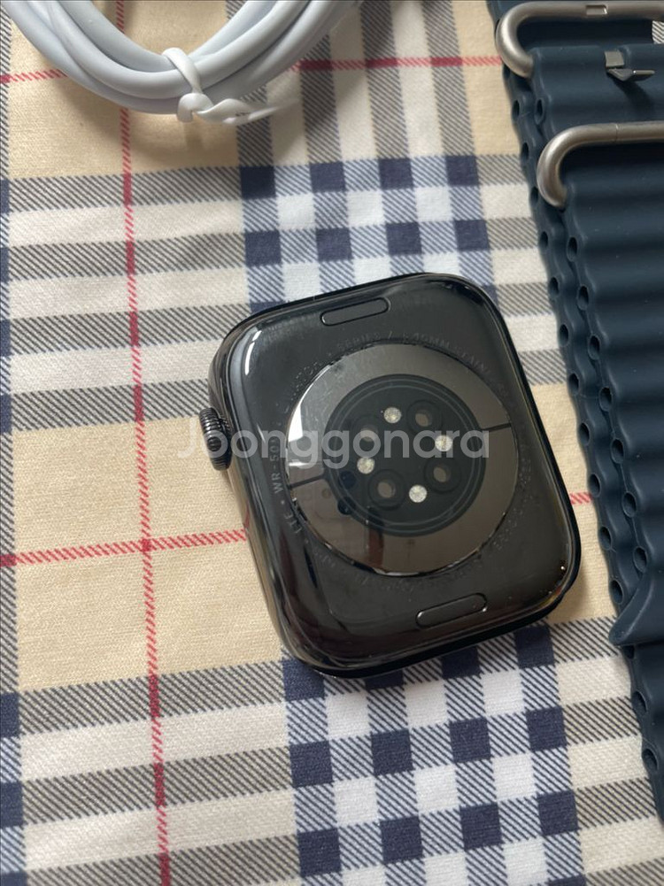 애플워치7스테인리스 45mm 그래파이트 셀룰러--2