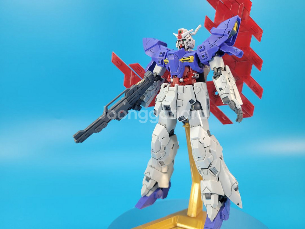 HG 문건담 가조립 부분도색 반다이 건프라 프라모델--5