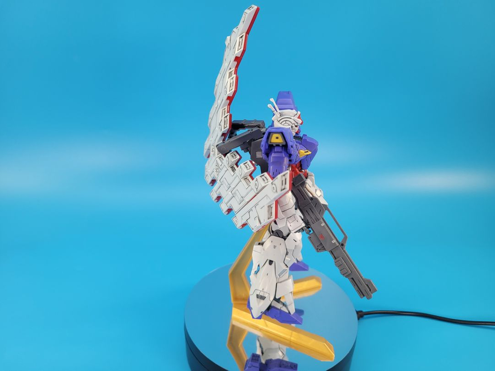 HG 문건담 가조립 부분도색 반다이 건프라 프라모델 이미지