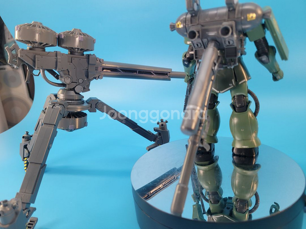 HG 썬더볼트 자쿠2 빅건 가조립 건담 반다이 건프라--6