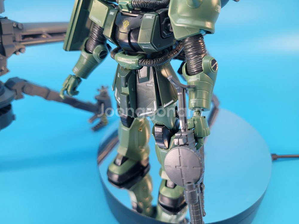 HG 썬더볼트 자쿠2 빅건 가조립 건담 반다이 건프라--8