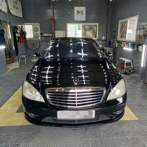 벤츠 S550 막광택플러스+유리막코팅