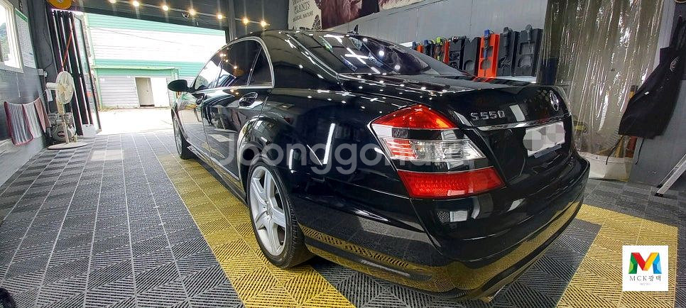 벤츠 S550 막광택플러스+유리막코팅--2