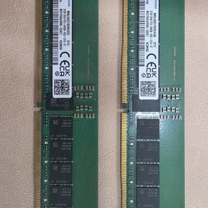 서버용 삼성 DDR5 32GB 램 2개 64GB