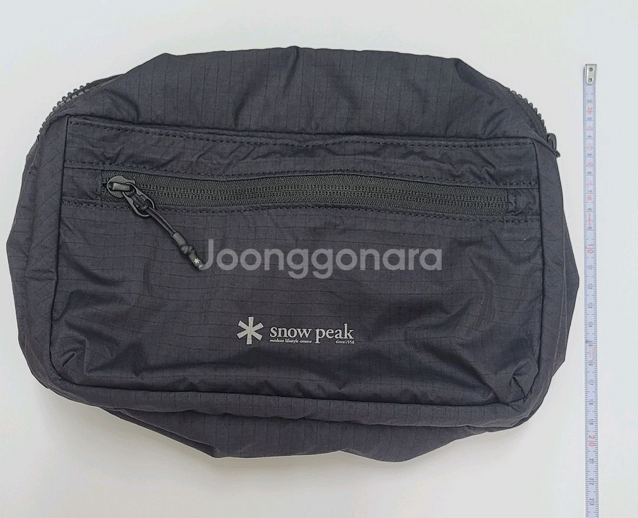 스노우피크 블랙 힙색 팝시다--1
