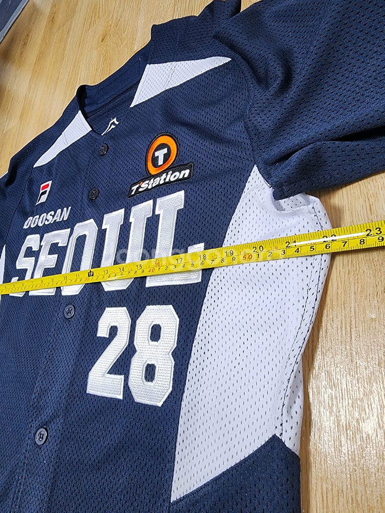 두산베어스 구단지급용 서울유니폼 28 최승용 마킹--5