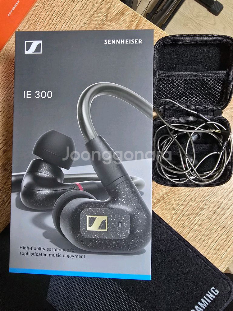 젠하이저 IE300 인이어 유언 이어폰--1