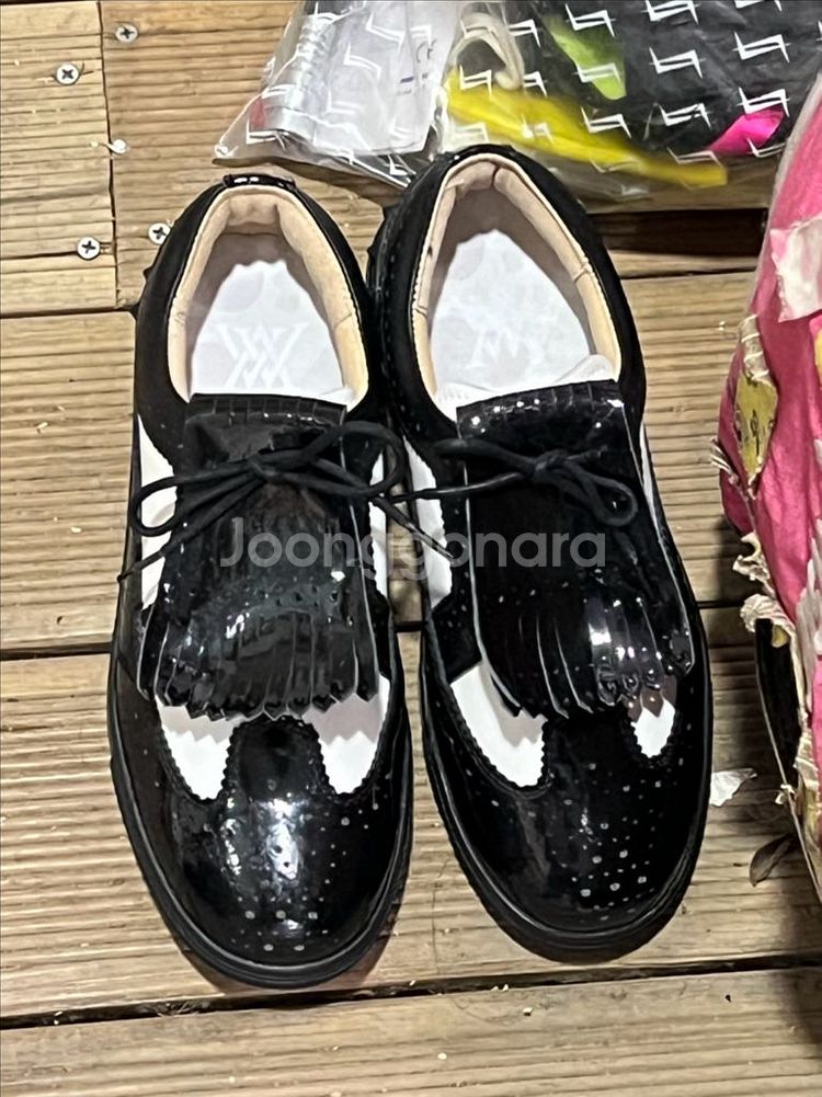새상품 anew 어뉴 골프화 로퍼스타일 235-240--4