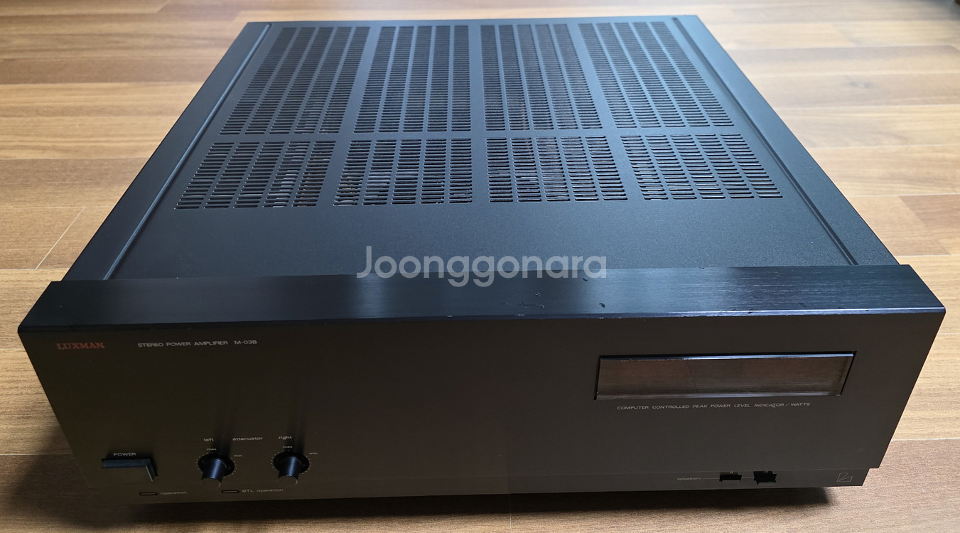 락스만 파워 M-03B 판매합니다--2