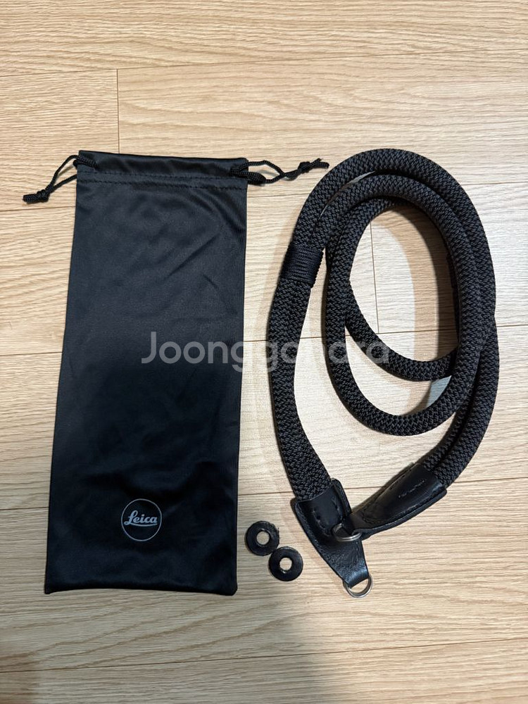 leica 쿠프 더블로프스트랩 블랙 라이카--0