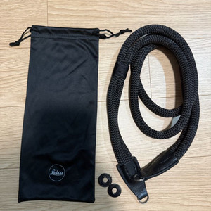 leica 쿠프 더블로프스트랩 블랙 라이카