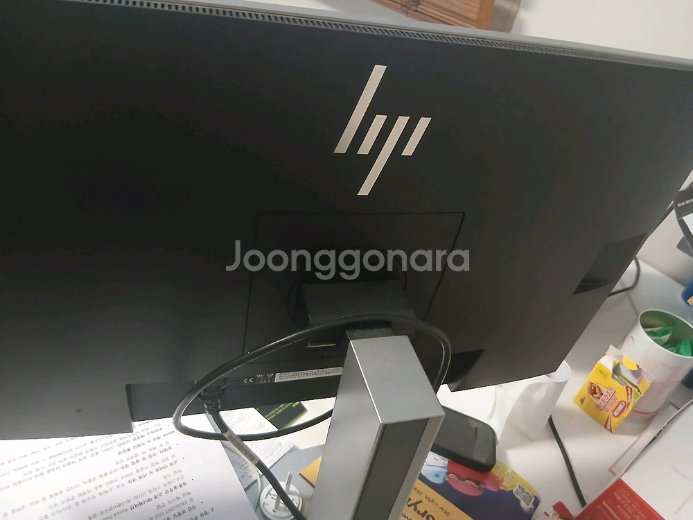 HP 24인치 ips 모니터 E243 슬림베젤--1