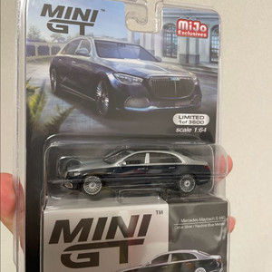 MINI GT 마이바흐 S680 실버 블루 (미니지티)