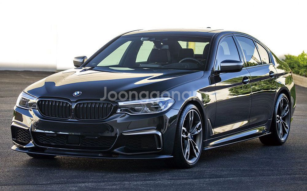 BMW 5시리즈 G30 M5 F90 블랙카본 키드니그릴--3