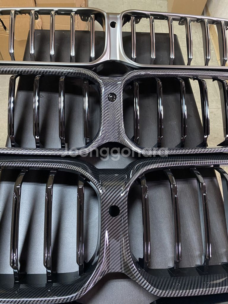 BMW 5시리즈 G30 F90 M5 LCI 블랙카본그릴--1