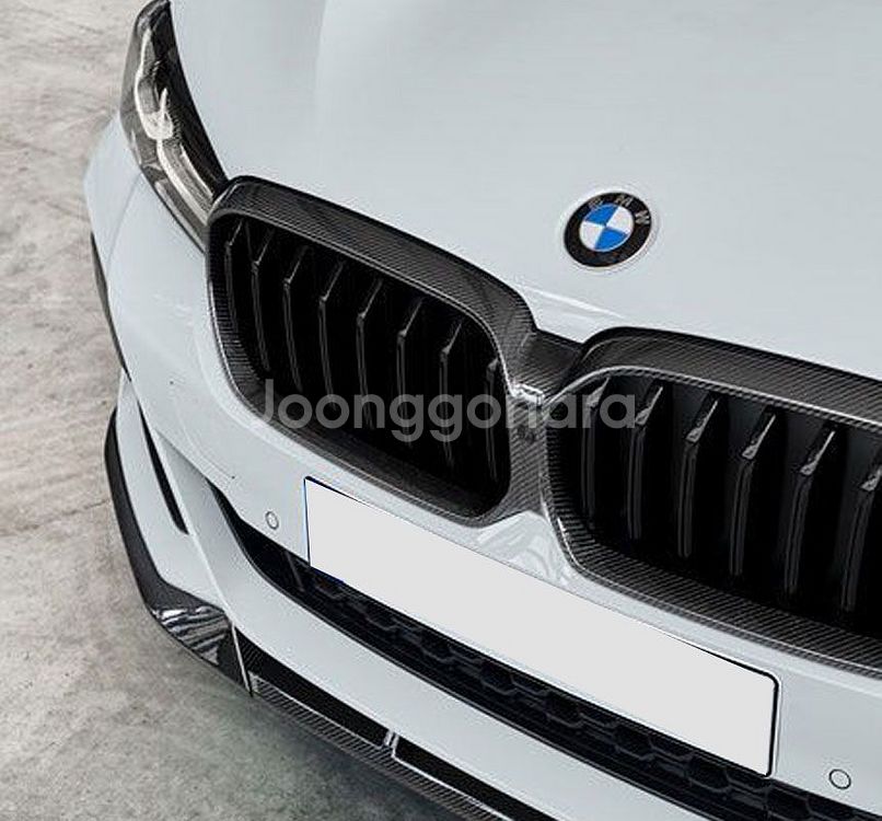 BMW 5시리즈 G30 F90 M5 LCI 블랙카본그릴--7