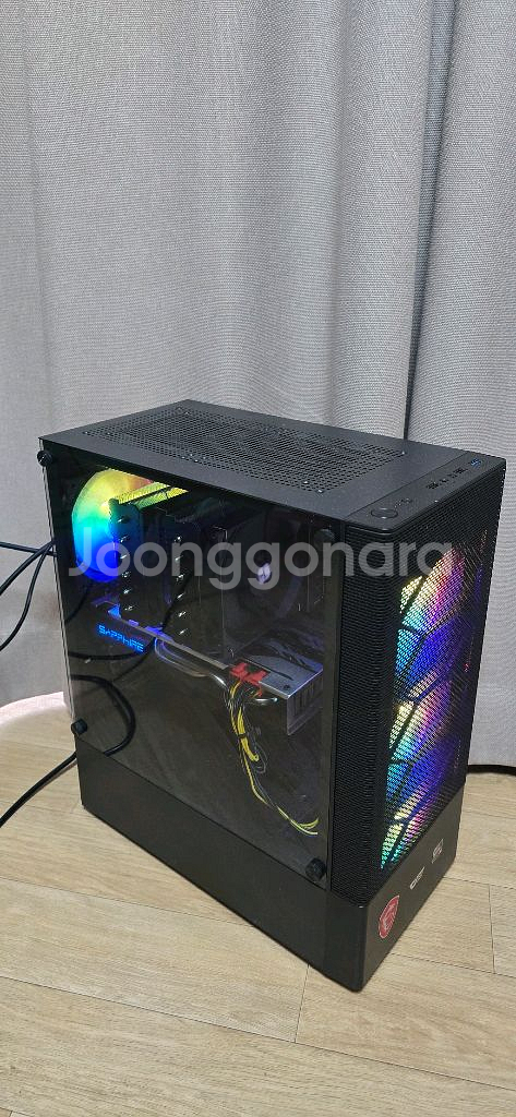 데스크탑 라이젠5700X / RX580 / 32기가--1