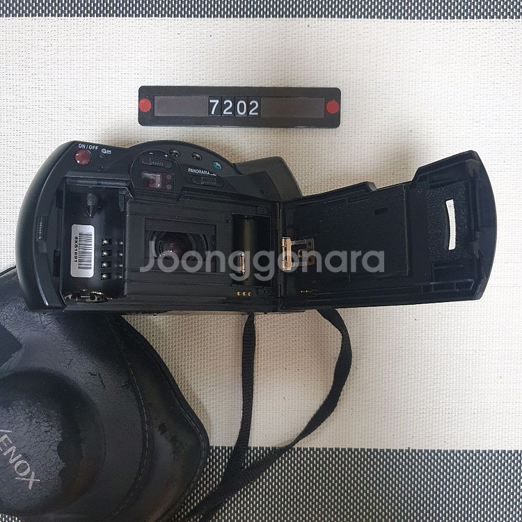 삼성 FX-4 파노라마 필름카메라 파우치포함--4