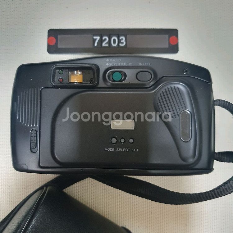 삼성캐녹스 퍼지줌 1050 필름카메라 파우치포함--2