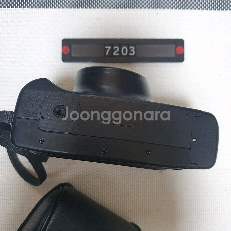 삼성캐녹스 퍼지줌 1050 필름카메라 파우치포함--3