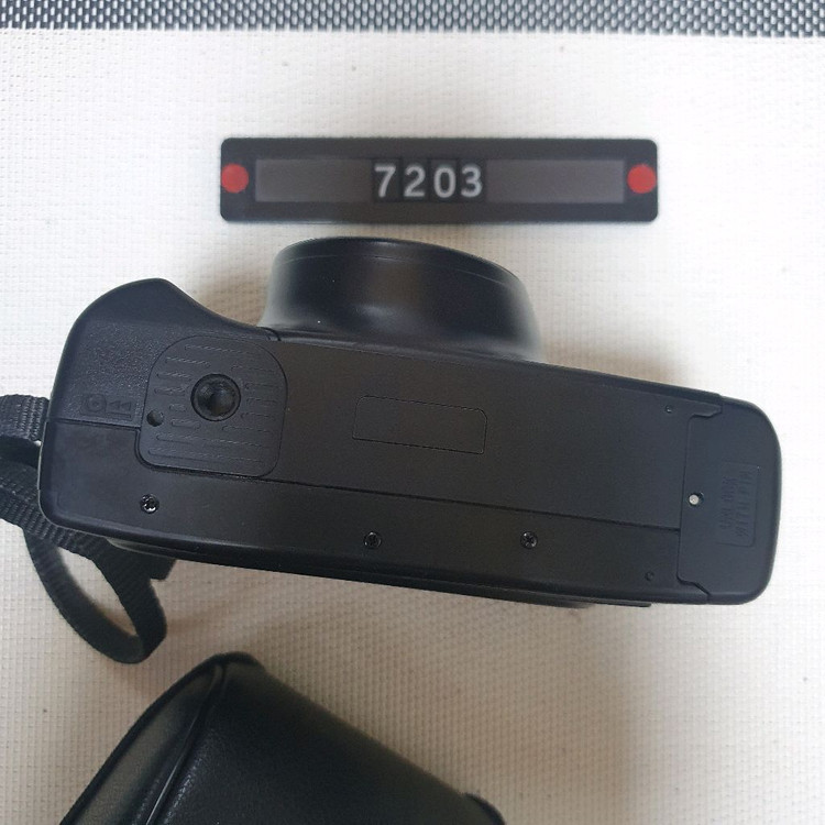 삼성캐녹스 퍼지줌 1050 필름카메라 파우치포함--3