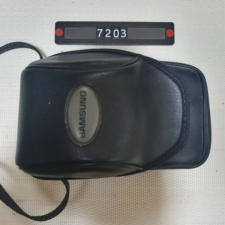 삼성캐녹스 퍼지줌 1050 필름카메라 파우치포함--5