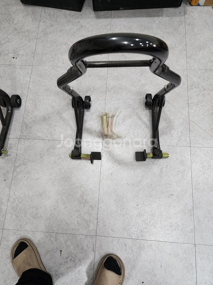 오토바이 스탠드 앞뒤 한셋트--0