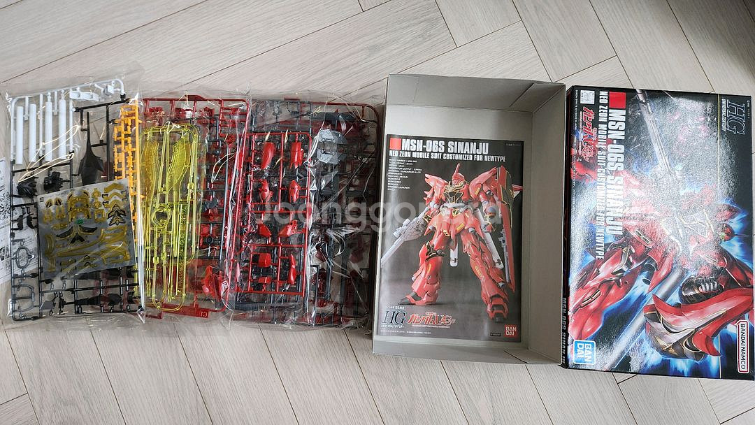 건프라 HG MSN-06S SINANJU 시난주 판매--2