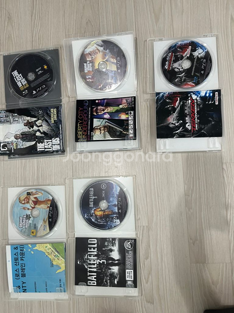 플스3 ( hdmi 선 및 전원선), cd5장,듀얼쇼크--2