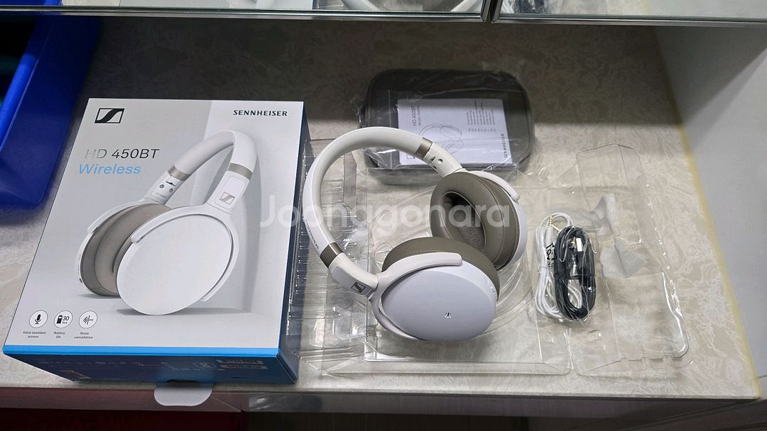 젠하이저 HD450BT 무선 블루투스 헤드폰--0