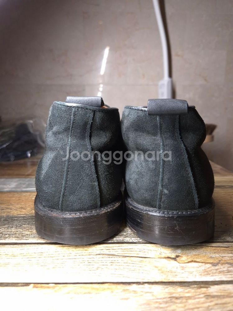 알든 슬립온 스웨이드 블랙 처카 부츠 US9.5D--6
