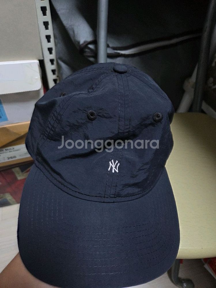 뉴에라 정품 초스몰 로고 블랙 희귀 아이템 프리사이즈--5