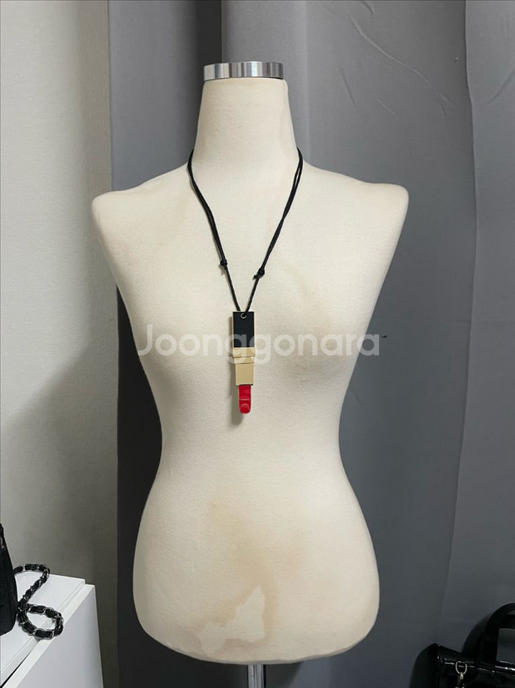 정품) 샤넬 립스틱 거울 스트랩, 목걸이형--0