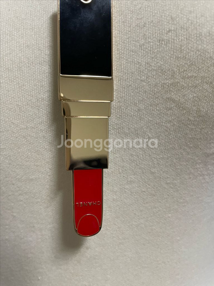 정품) 샤넬 립스틱 거울 스트랩, 목걸이형--1