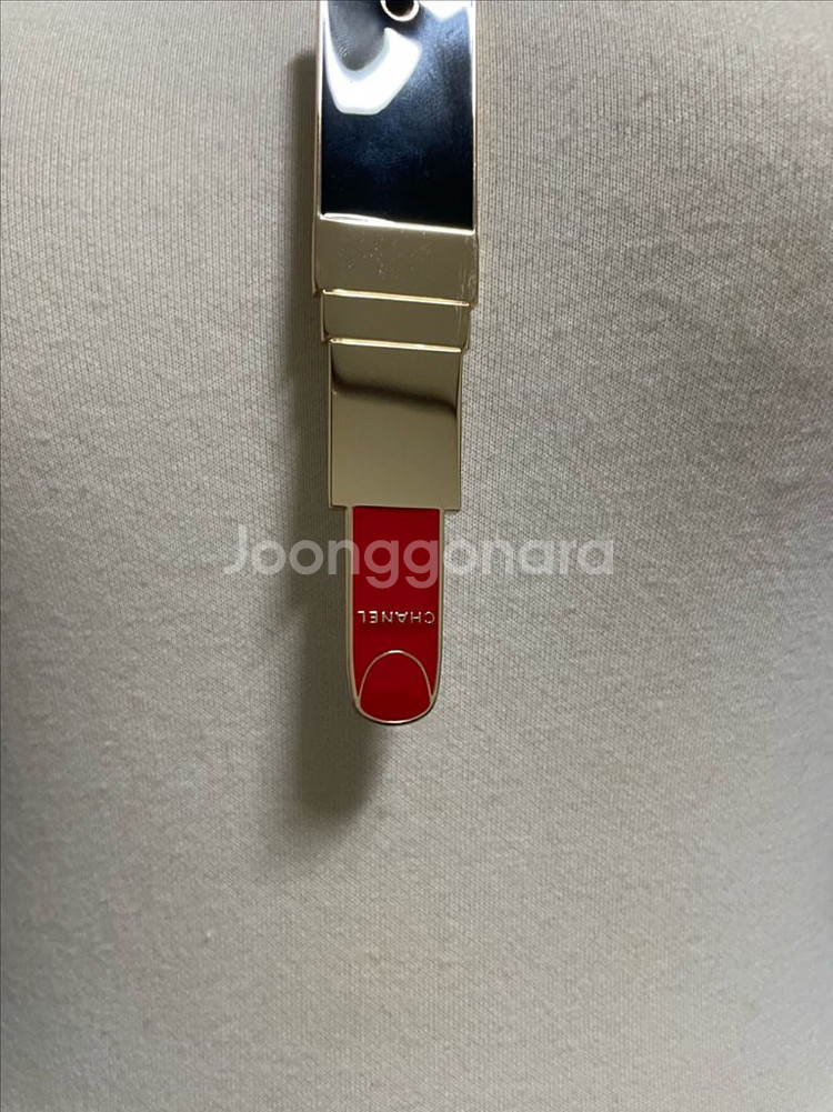 정품) 샤넬 립스틱 거울 스트랩, 목걸이형--2