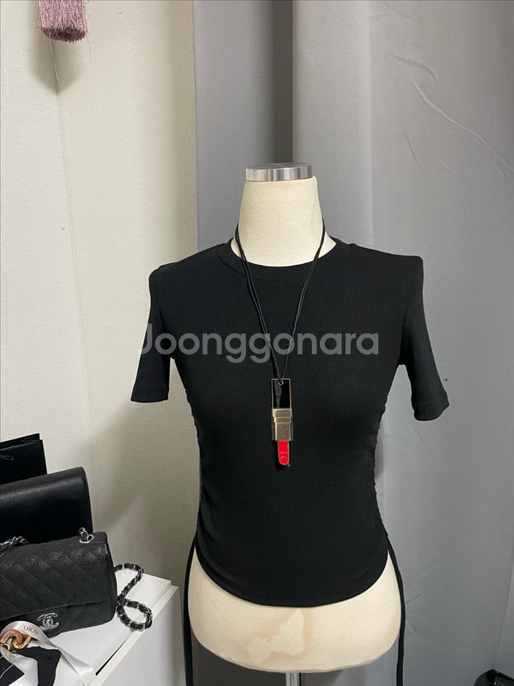 정품) 샤넬 립스틱 거울 스트랩, 목걸이형--5