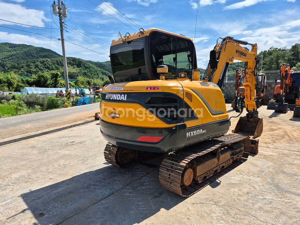 농사용굴삭기 2018년식 현대 HX60MT--4