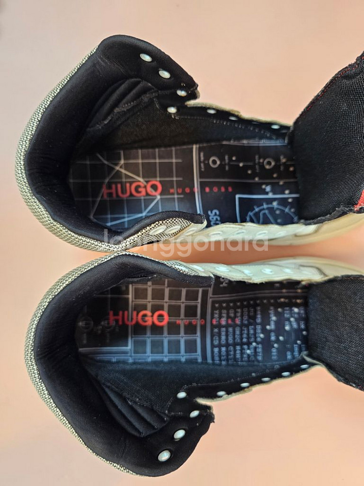 휴고보스 남성 하이탑 스니커즈 운동화 260~265--5