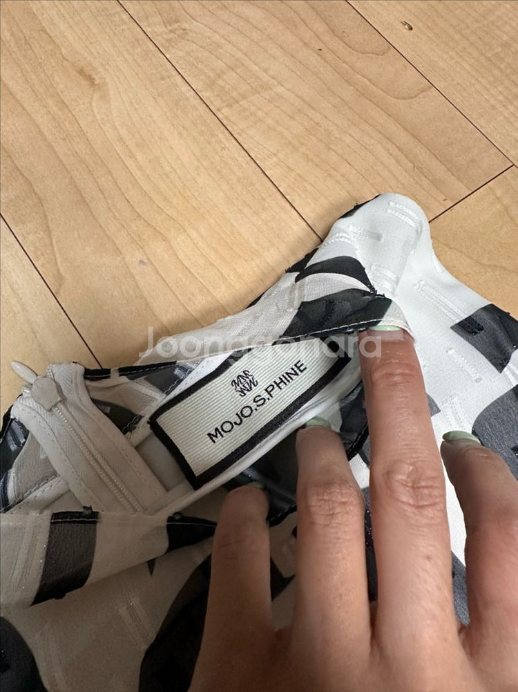 모조에스핀 롱 원피스 S242M--4