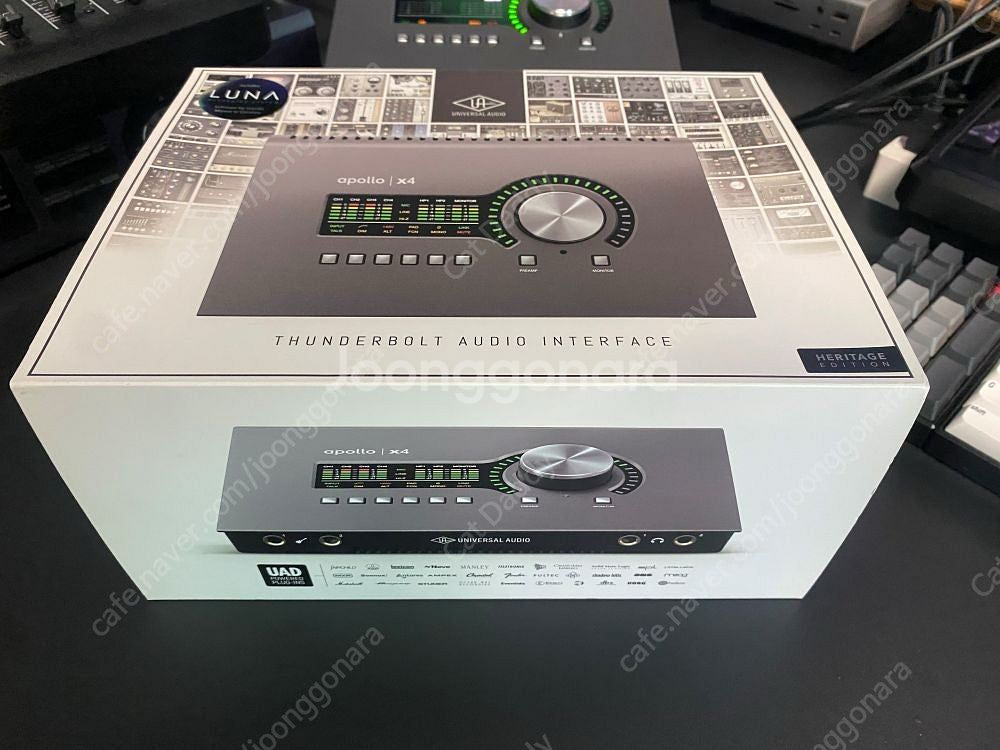UAD apollo x4 오디오인터페이스 (헤리티지)--1