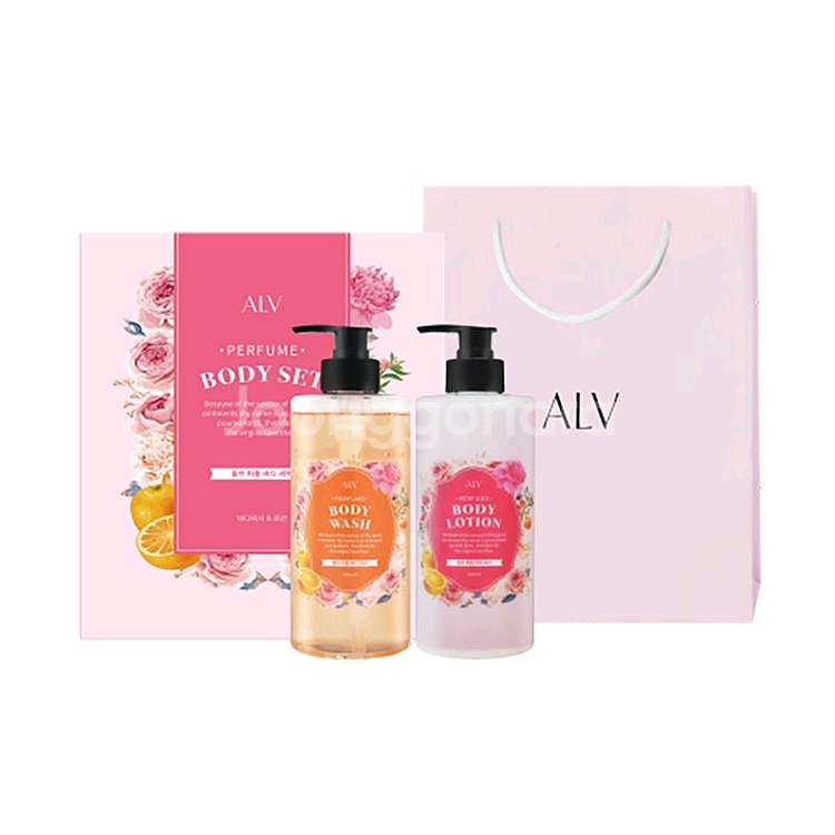 올브] 퍼퓸 바디워시 + 퍼퓸 바디로션 400ml 2종--0