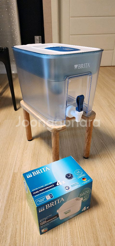 브리타 정수기 플로우 8.2L,거치대,막스트라프로 필터--0