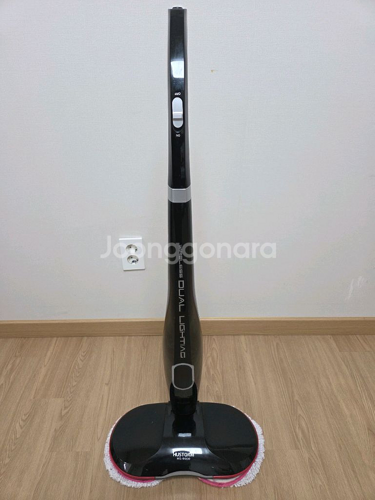 휴스톰 듀얼 무선 물걸레 청소기 HS-9000 팝니다--0