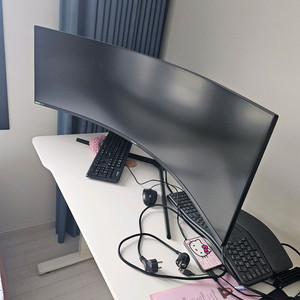 삼성 오디세이 G9 커브드 모니터