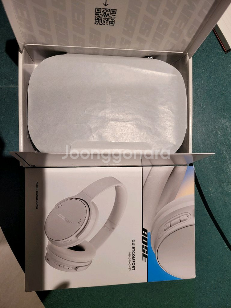 Bose 보스 QC 신형 헤드폰 블랙 화이트--3