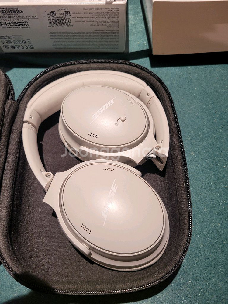 Bose 보스 QC 신형 헤드폰 블랙 화이트--4